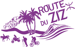 Logo Route Ziz lila